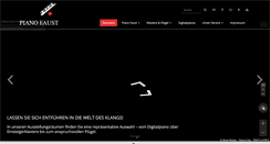 Desktop Screenshot of piano-faust.de